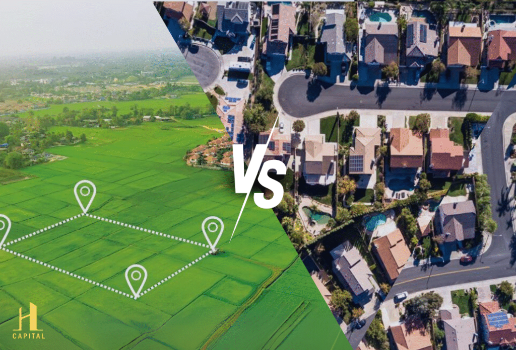 Investor evaluating land near Jewar International Airport for high-ROI real estate investment in Noida, 2025